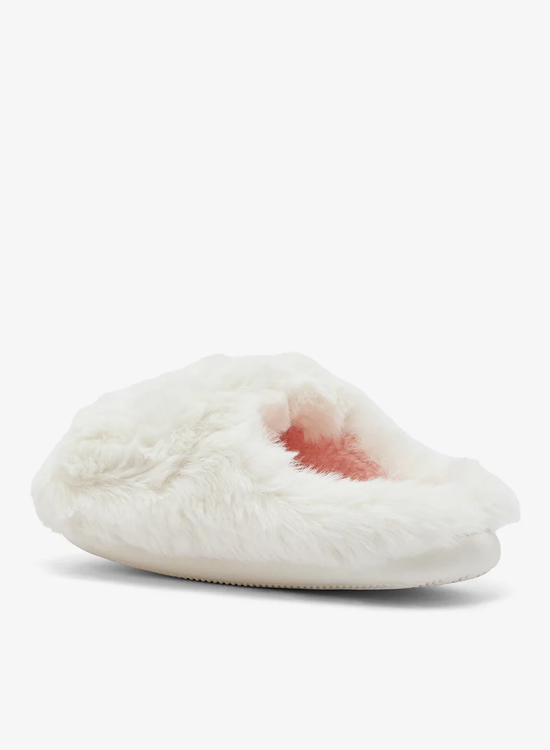 جينجر Cozy Fur Bedroom Slippers